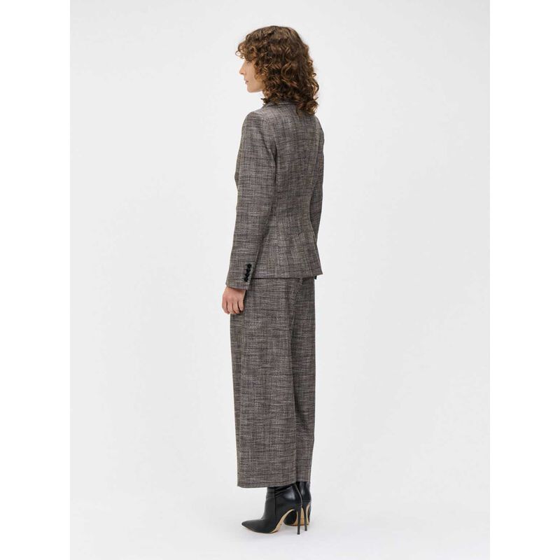 Veronika Maine European Check Blazer image number 1